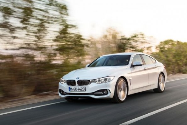 Frontpartie des BMW 4er Grand Coupé