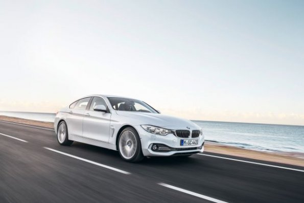 Fahraufnahme mit dem BMW 4er Grand Coupé