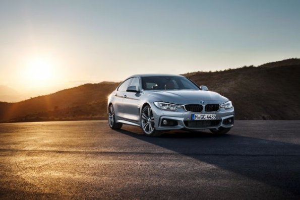 Frontpartie des BMW 4er Grand Coupé