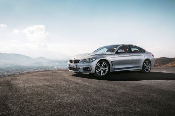 Frontansicht des BMW 4er Grand Coupé