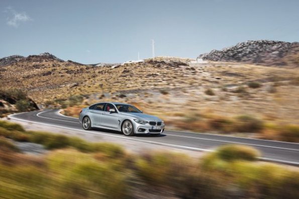 Außenaufnahme des BMW 4er Grand Coupé