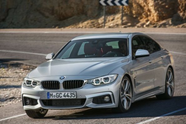 Die Frontpartie des BMW 4er Grand Coupé