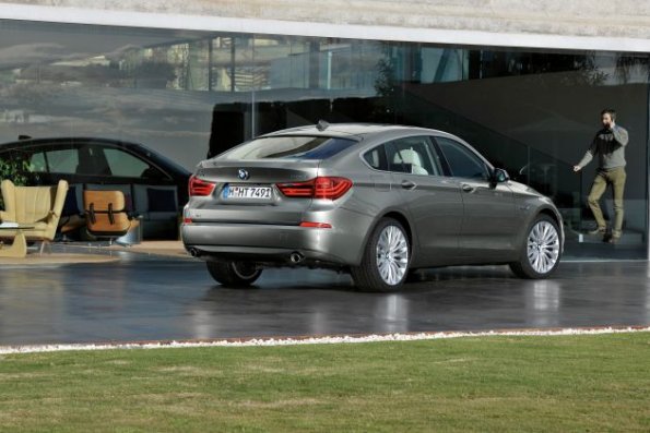 Heckpartie des BMW 5er