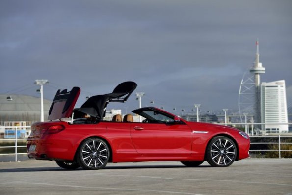 Seitenpartie des BMW 6er Cabrio