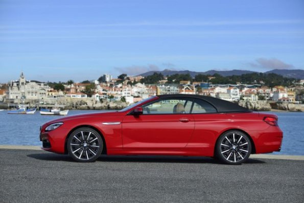 Seitenansicht des BMW 6er Cabrio