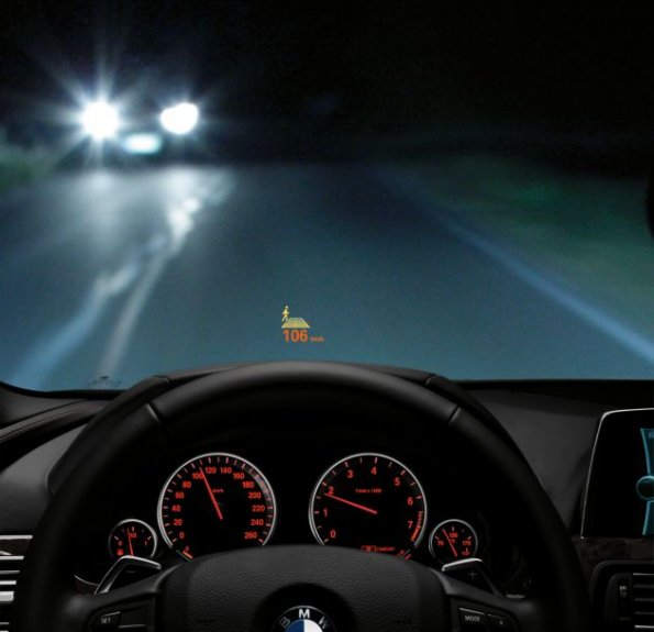 The new BMW 6 Series Convertible, Night Vision with pedestrian recognition (11/2010).