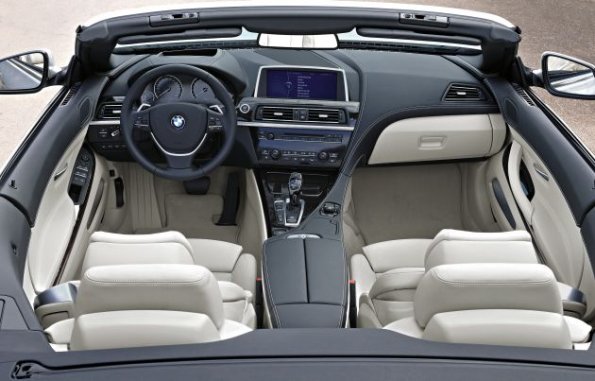 The new BMW 6 Series Convertible - Interior (11/2010).