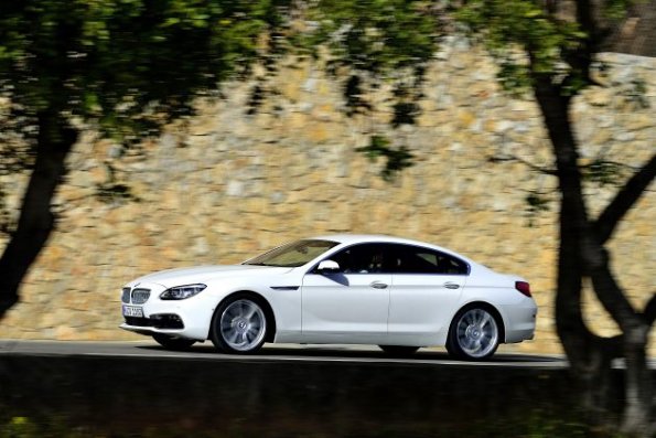 Seitenansicht des BMW 6er Gran Coupé