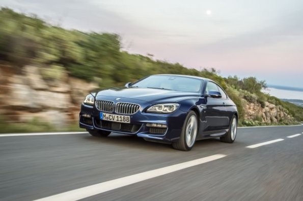 Frontansicht des BMW 6er 