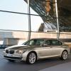 Front- / Seitenansicht des BMW 7