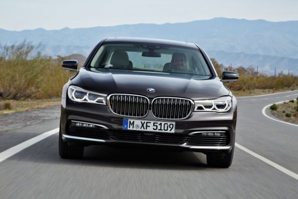 Frontansicht des BMW 7er