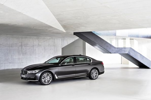 Seitenpartie des BMW 7er