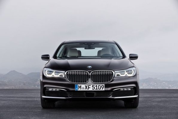 Frontansicht des BMW 7er