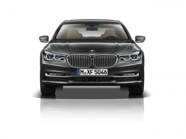 Frontansicht des BMW 7er