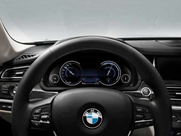 Das Cockpit im BMW 7er