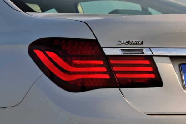 Ein Detail am BMW 7er