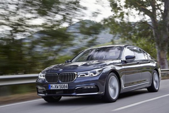 Frontansicht des BMW 7er 