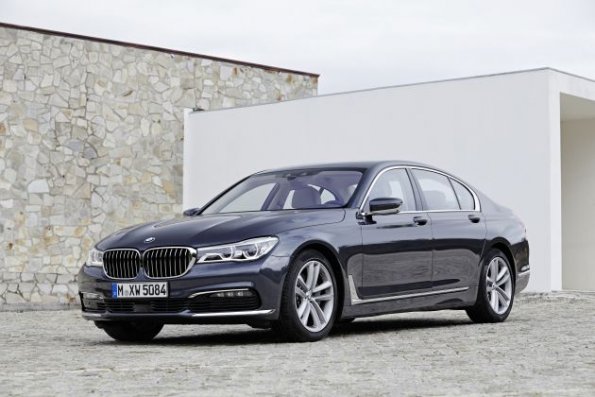 Frotnpartie am BMW 7er 