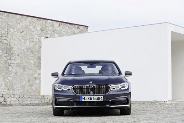 Frontansicht des BMW 7er 