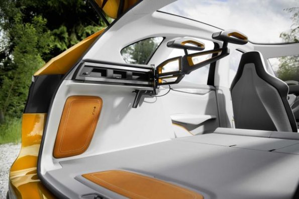 Der Laderaum des BMW Concept Active Tourer Outdoor