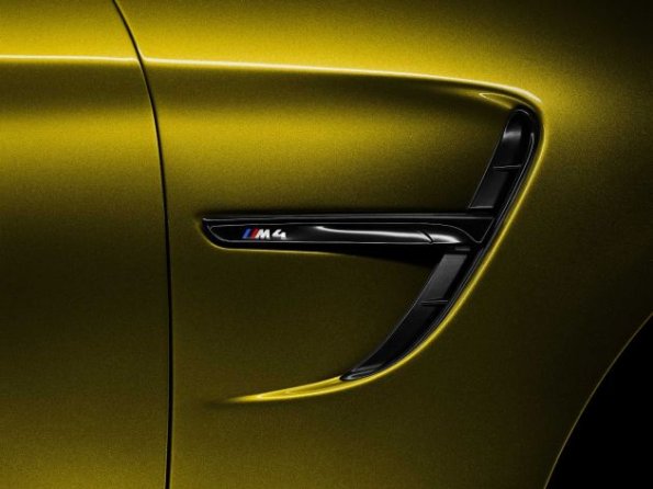 Detail am BMW M4 Coupé