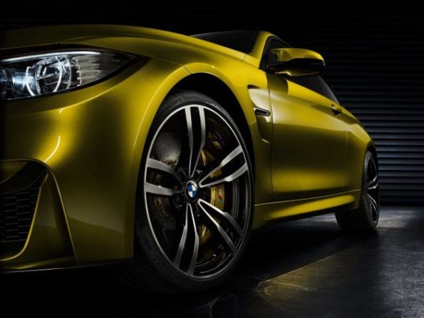 Nahaufnahme am BMW M4 Coupé