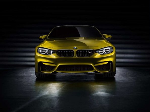 Das Gesicht des BMW M4 Coupé