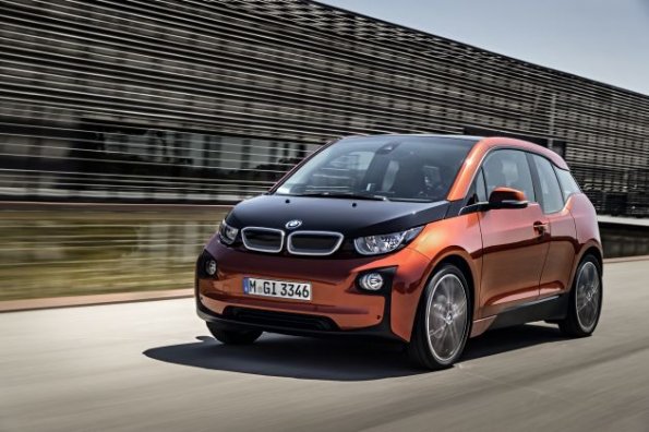 Frontpartie am BMW i3