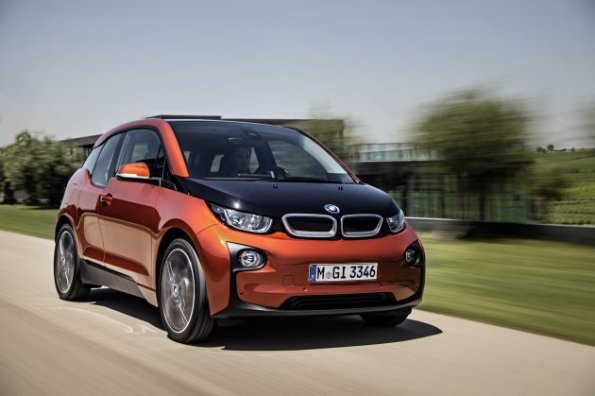 Der BMW i3  in der Frontansicht