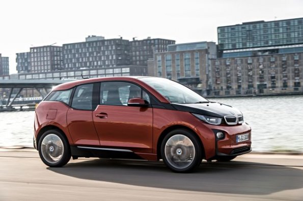 Seitenansicht des BMW i3