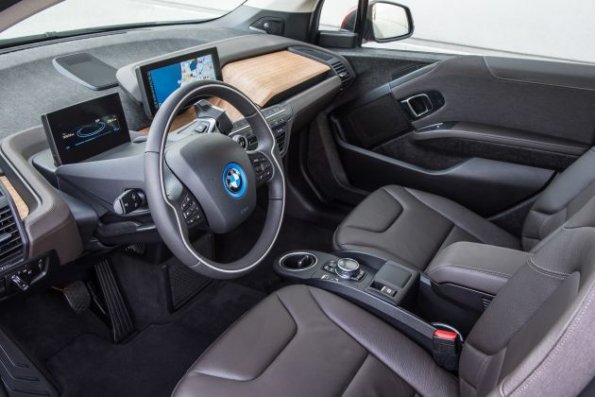 Innenraumaufnahme aus dem BMW i3