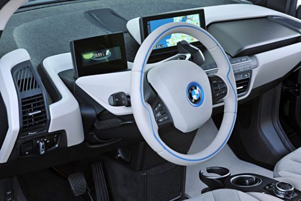 Das Cockpit im BMW i3