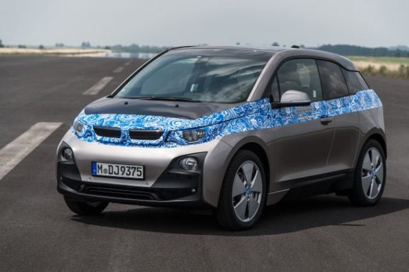 Die Frontpartie des BMW i3 2013