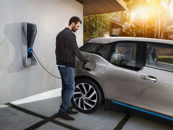 Ladevorgang des BMW i3