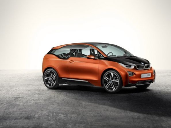 Die Seitenpartie des BMW i3 Concept Coupé