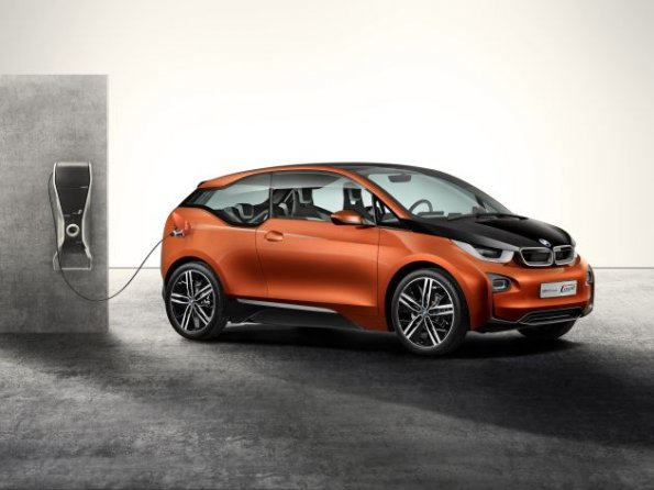 Die Seitenpartie des BMW i3 Concept Coupe