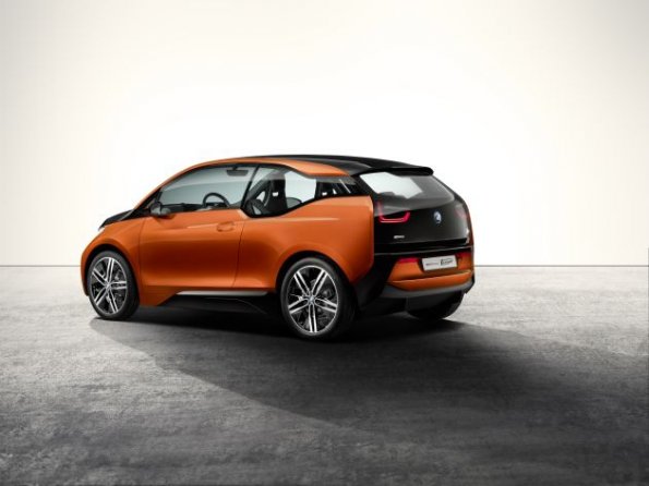 Die Seitenpartie des BMW i3 Concept Coupe