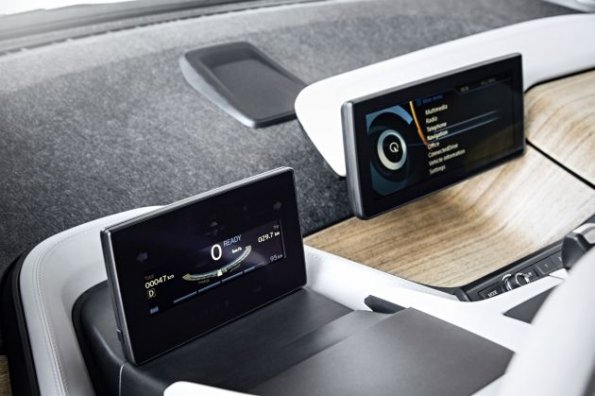 Detailaufnahme aus dem BMW i3