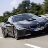 <p>Die Frontansicht des BMW i8</p>