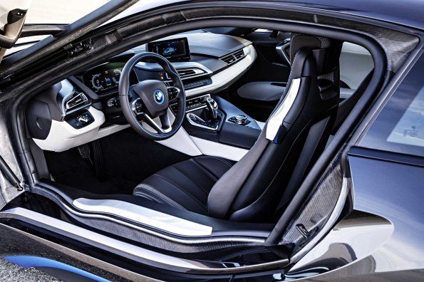 Innenraum des BMW i8