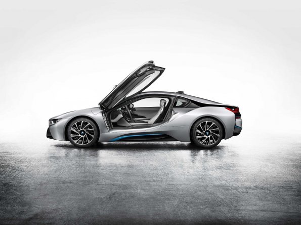 Seitenansicht des BMW i8