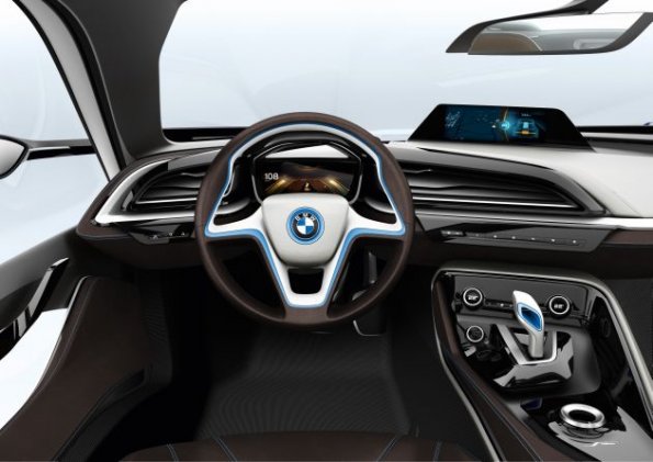 BMW i8 Concept, Interior (07/2011)