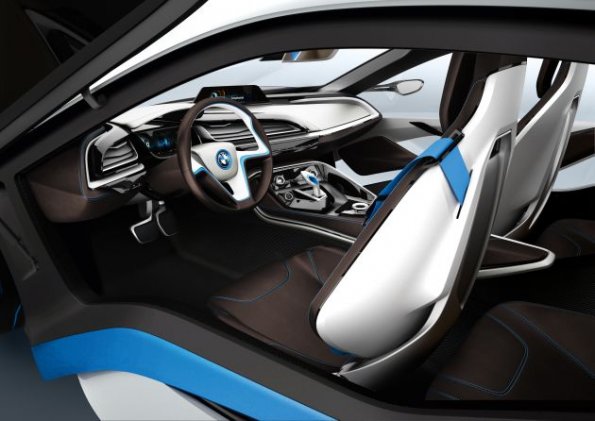 BMW i8 Concept, Interior (07/2011)