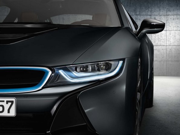 Nahaufnahme am BMW i8