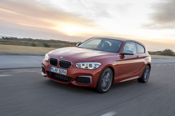 Frontpartie am BMW M135i