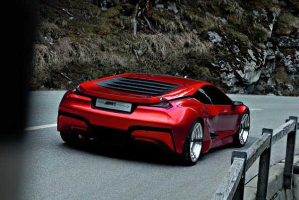 Heckansicht des BMW M1 Hommage