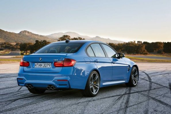 Heckpartie BMW M3