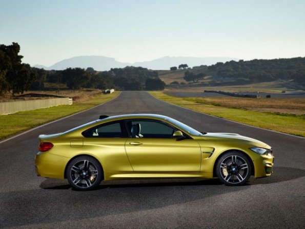 Das Profil des BMW M4 Coupé