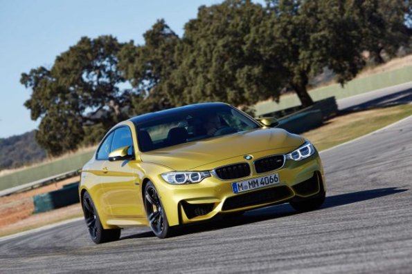 Die Frontpartie des BMW M4 Coupé