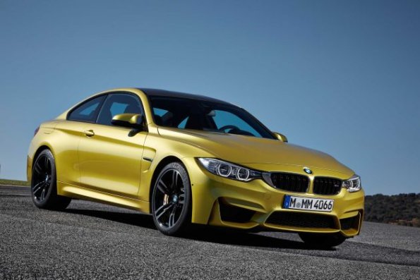 Front- und Seitenansicht des BMW M4 Coupé